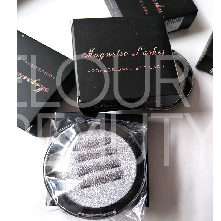 Reusable magnetic eyelashes private label packages manufacturer ED52